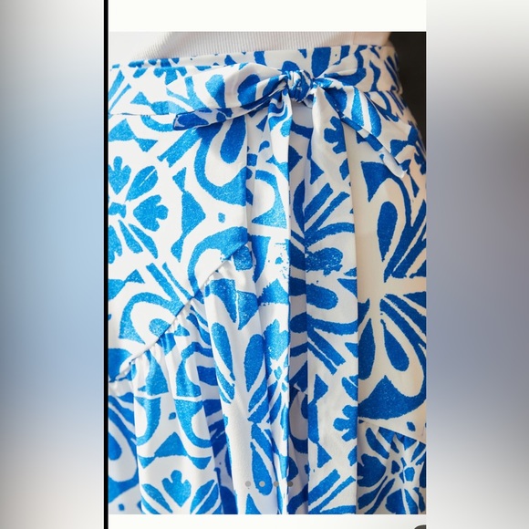 HUTCH PRINTED WRAP MAXI SKIRT - Picture 4 of 8